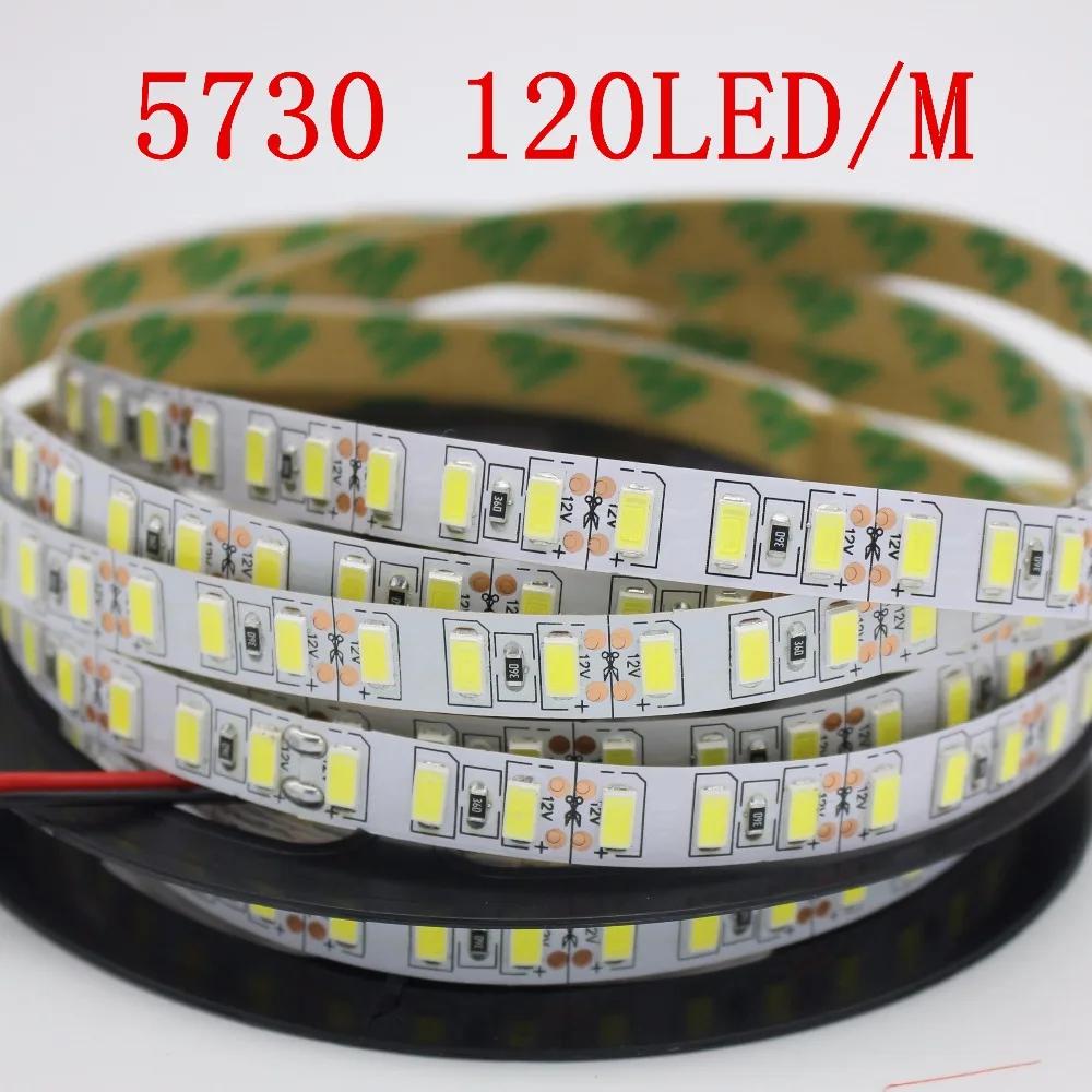 SMD 5730  LED  ,  ƴ, ȭƮ,  ȭƮ, 4000K, NWDC12V, 120LEDs/m, 5M, SMD 5630